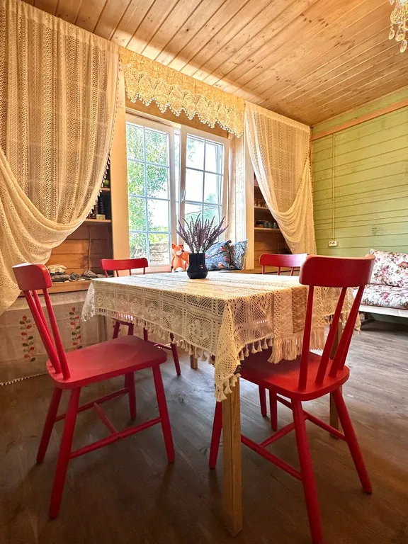 Дом-сказка Прованс с баней и Дедом Морозом