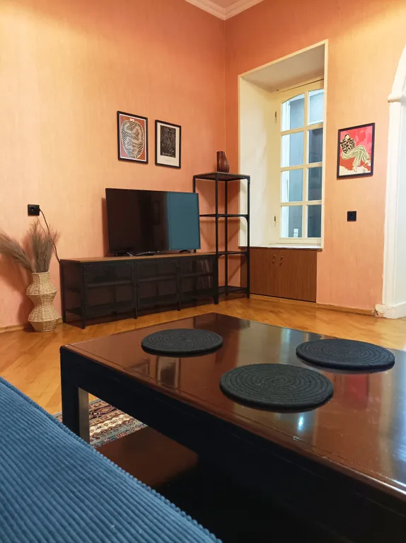 Винтажная квартира с камином в центральном районе Тбилиси, Чугурети