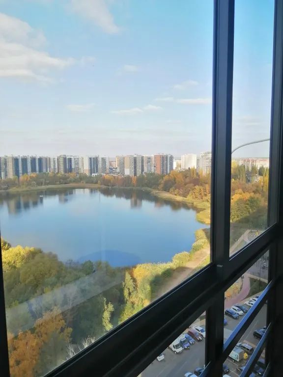 Студия с видом на водохранилище