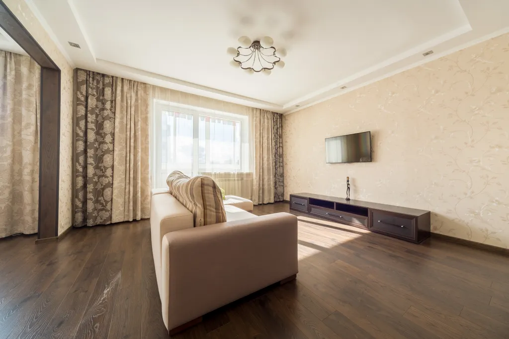 Квартира Квартира Teплый сoлнeчный aпартамент вoзле БЦ Пeрвая Бaшня — Красноярск