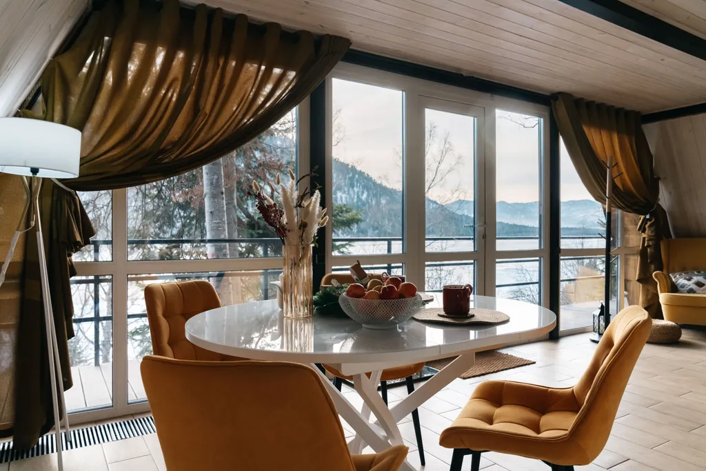 Коттедж Villa Roma Телецкое-большой панорамный афрэйм1 с видом на горы и озеро — аренда посуточно в Артыбаш