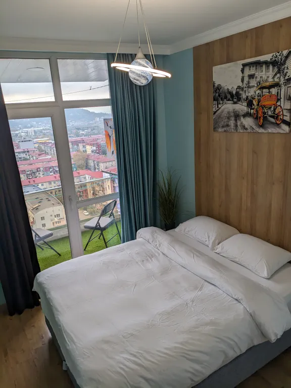 Квартира с видом на горы с газовым отоплением