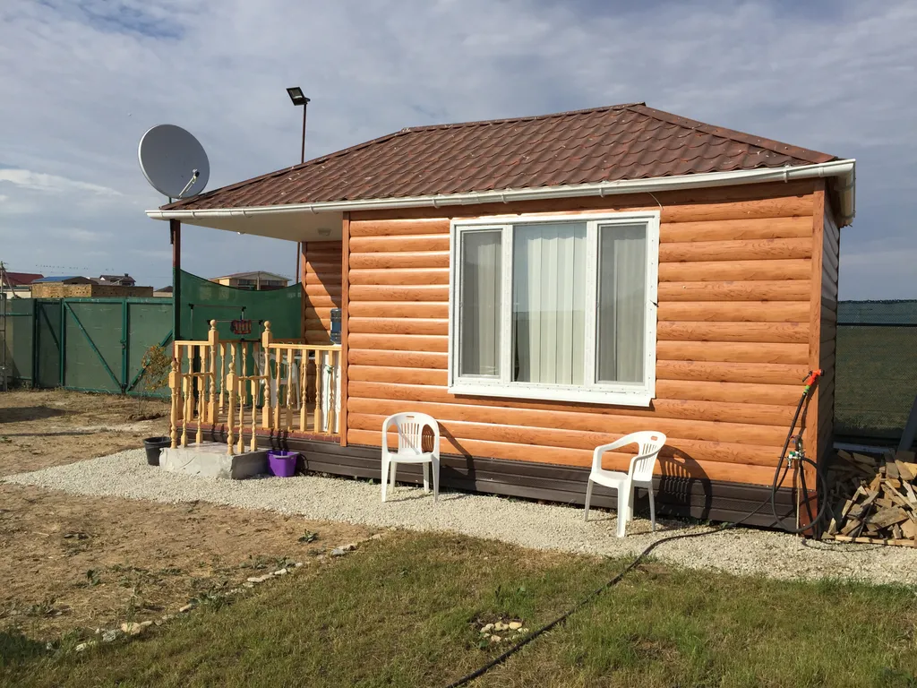 Домик с верандой