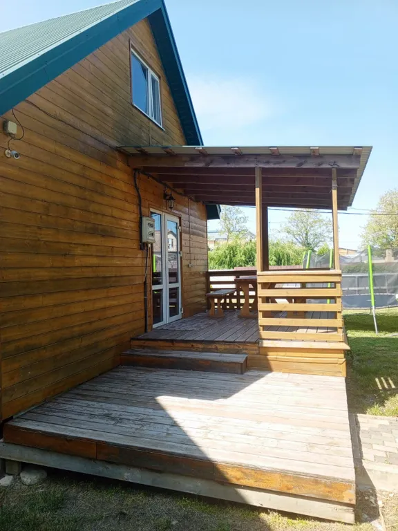 Коттедж Уютный деревянный дом на берегу Азовского моря — аренда посуточно в Голубицкая