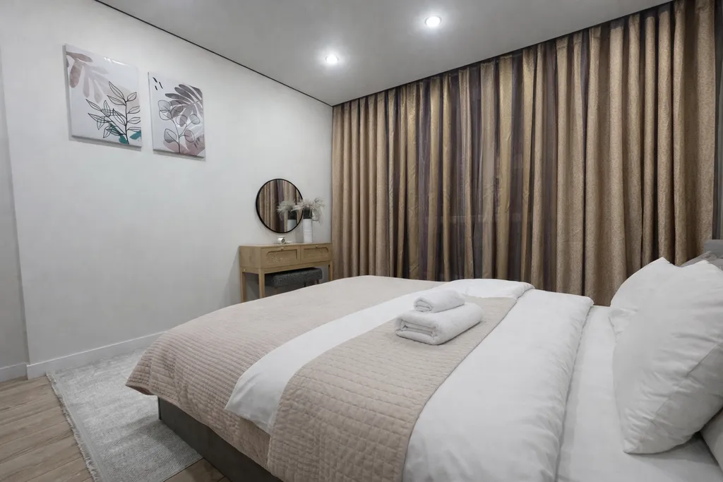 Стильные апартаменты с видом на горы в современном комплекс Rams City