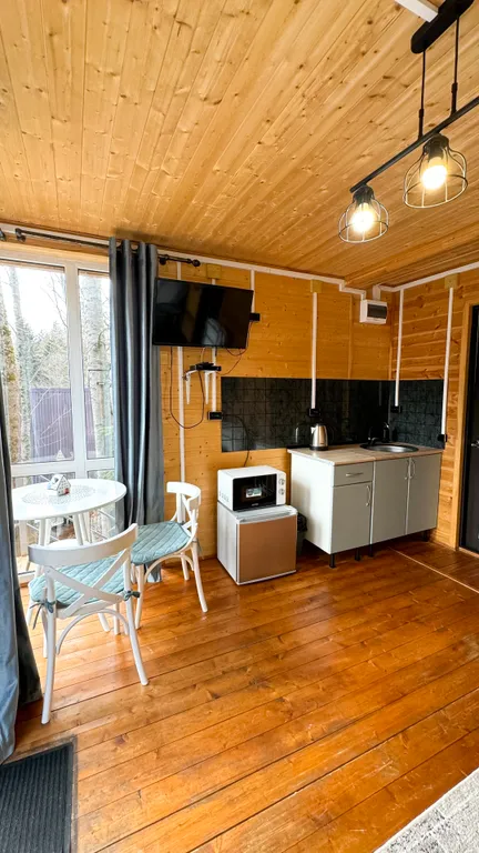 Панорамный домик