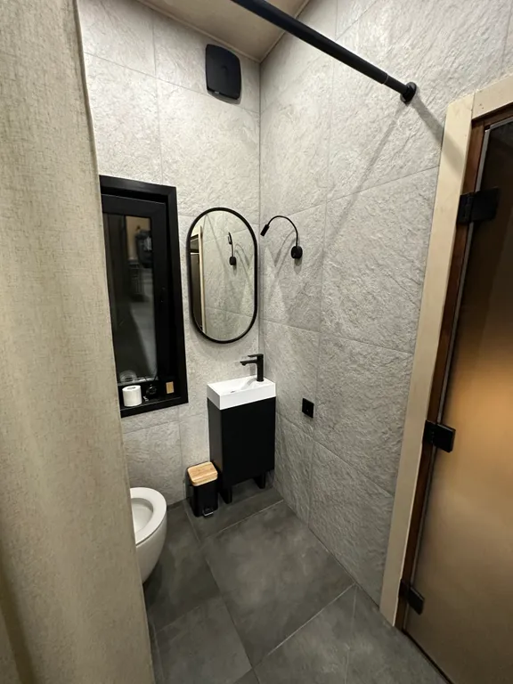 Дом баня на дровах