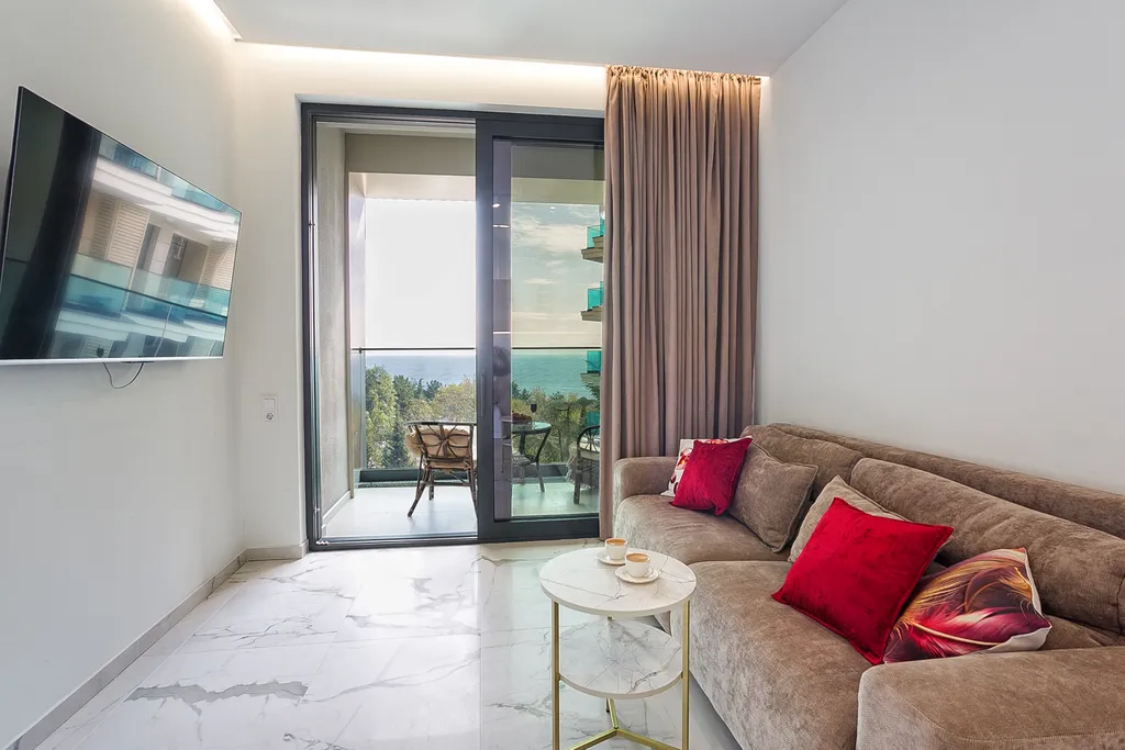 Апартаменты с видом на море в скай плаза