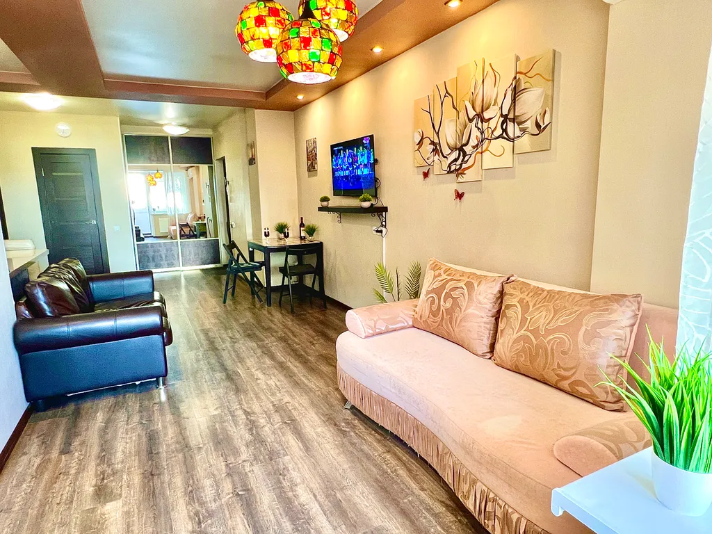 Квартира Квартира Дизайнерская студия на 9 этаже в ЖК Современник рядом с МТЛ-Арена — Самара