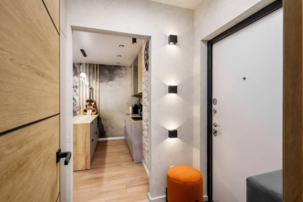 Студия с дизайнерским ремонтом в ЖК Авиатор