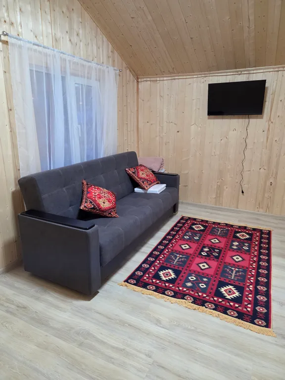 Барнхаус в сердце Теберды с видом на горы