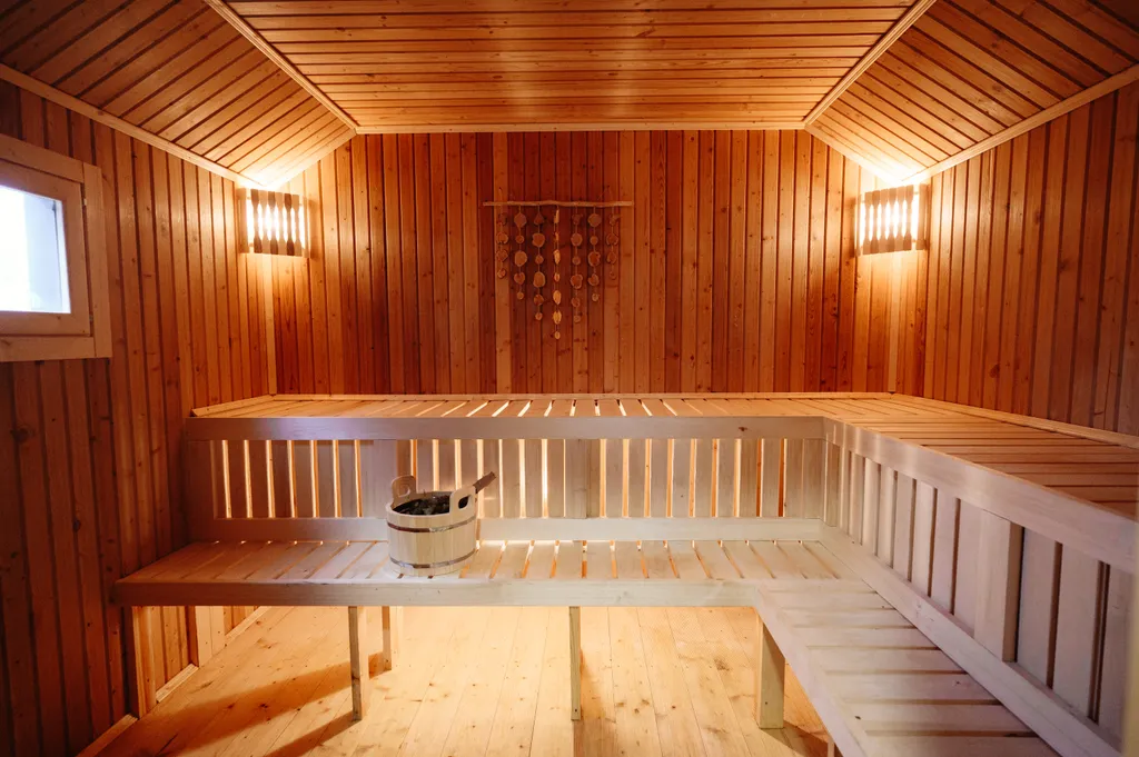 Коттедж Коттедж Уютный Барн-хаус с банным чаном и русской баней — Санкт-Петербург