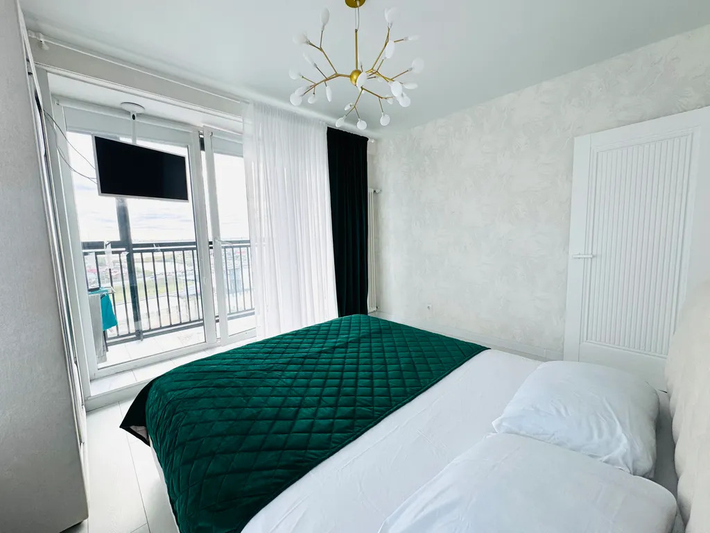 Двухкомнатная квартира с видом, апартаменты, уютная квартира