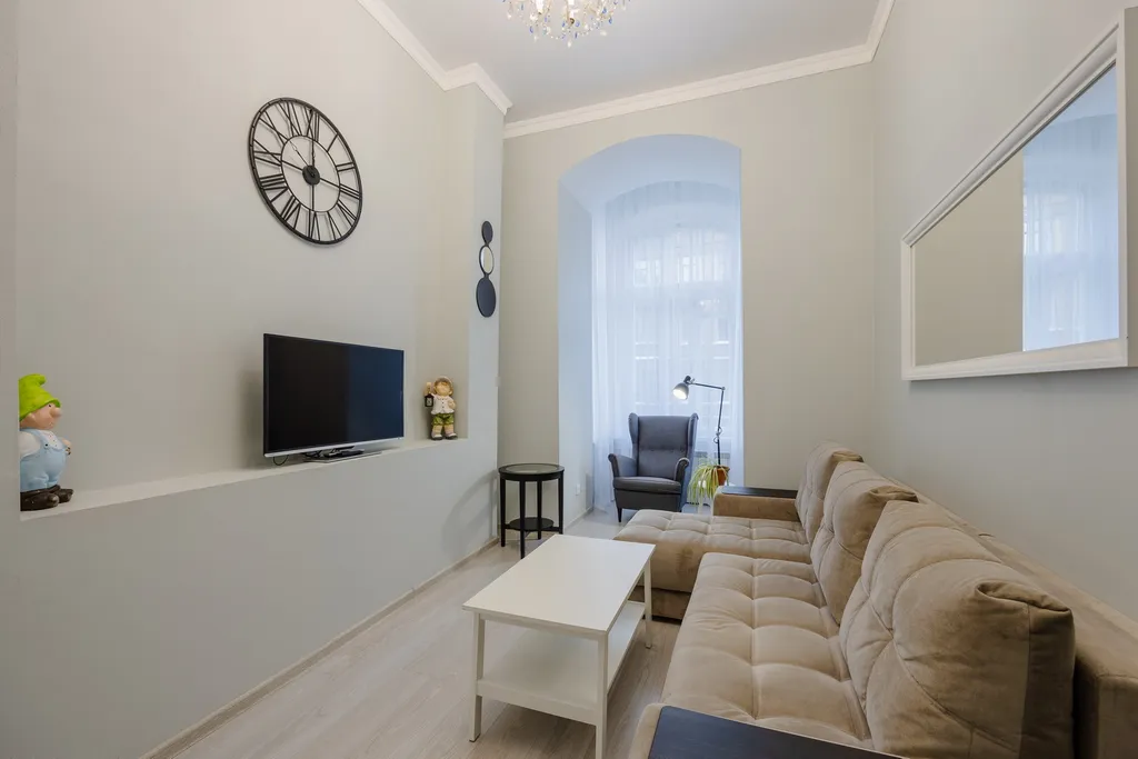 Квартира Светлая трехкомнатная квартира в центре — Санкт-Петербург
