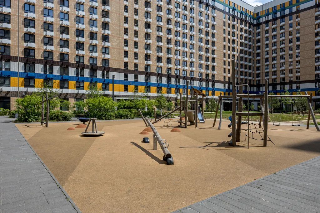 Уютная квартира с видом на парк рядом с метро