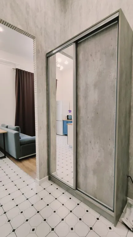 Стильная чистая квартира рядом с Куполом, Ледовым дворцом