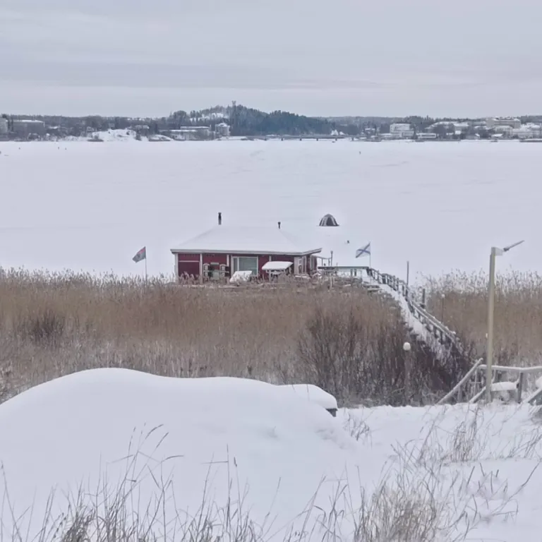Современный дом на берегу Ладоги