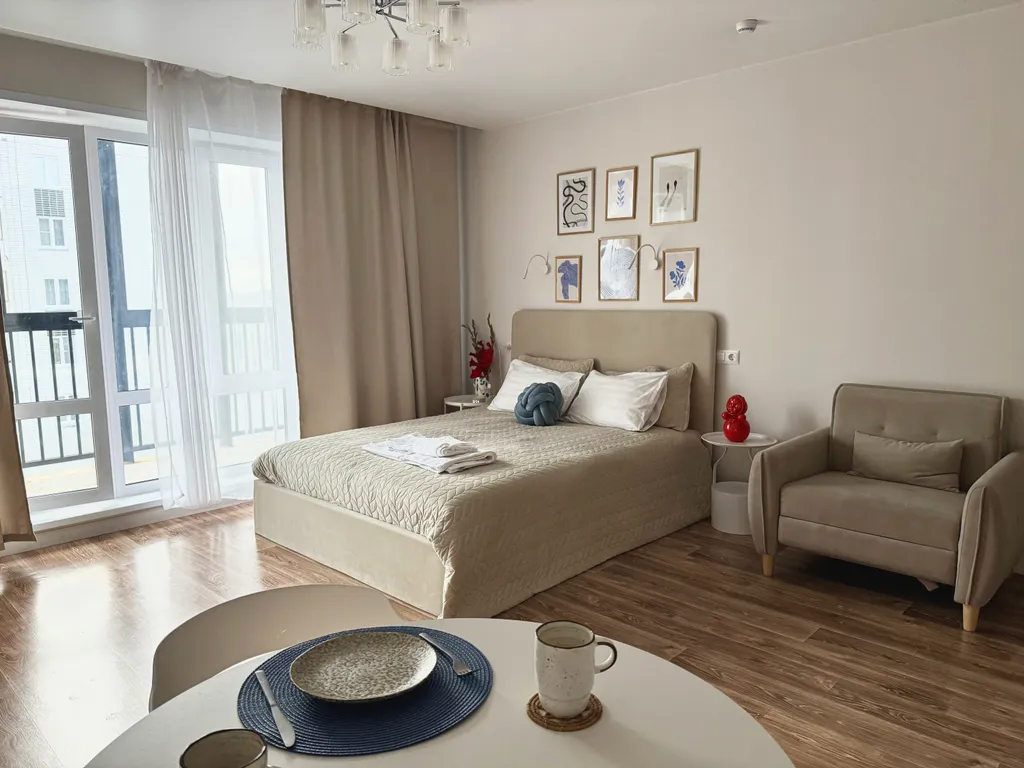 Квартира Квартира Студия на набережной — Красноярск