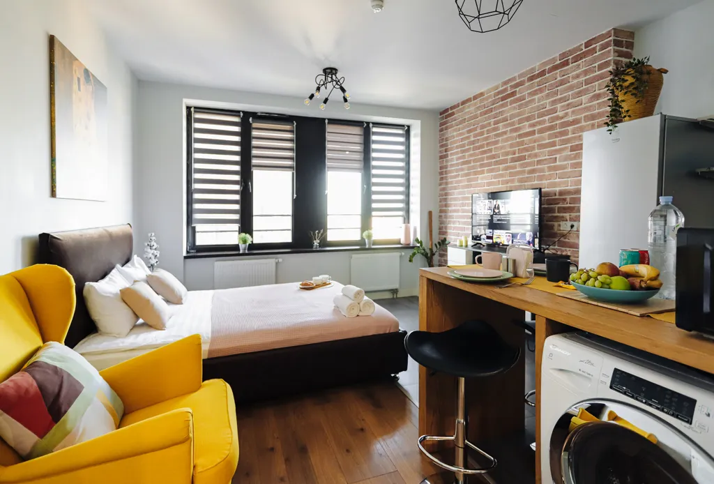 Квартира Квартира Cozy loft на 18 этаже в ЖК Савеловский Сити — Москва