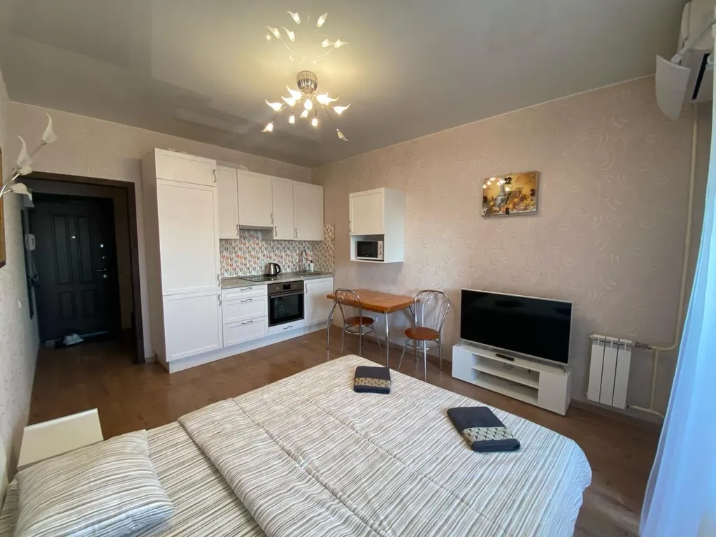 Квартира-студия посуточно ул. Кагана, д. 19