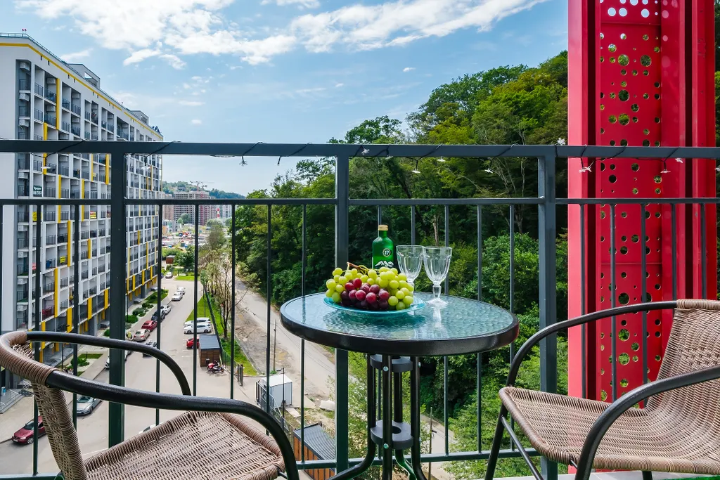 1-комнатная квартира для компании или семьи с детьми, парковка