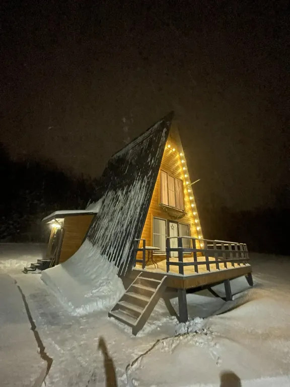 Коттедж Уютный дом a-frame на окраине леса — аренда посуточно в Серпухов