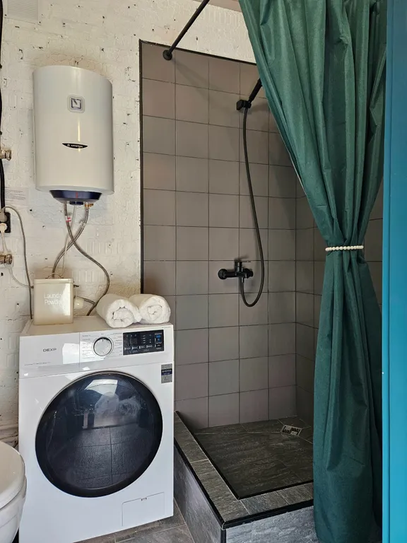 Квартира Квартира Студия в центре Яблони большой двуспальной кроватью — Уфа