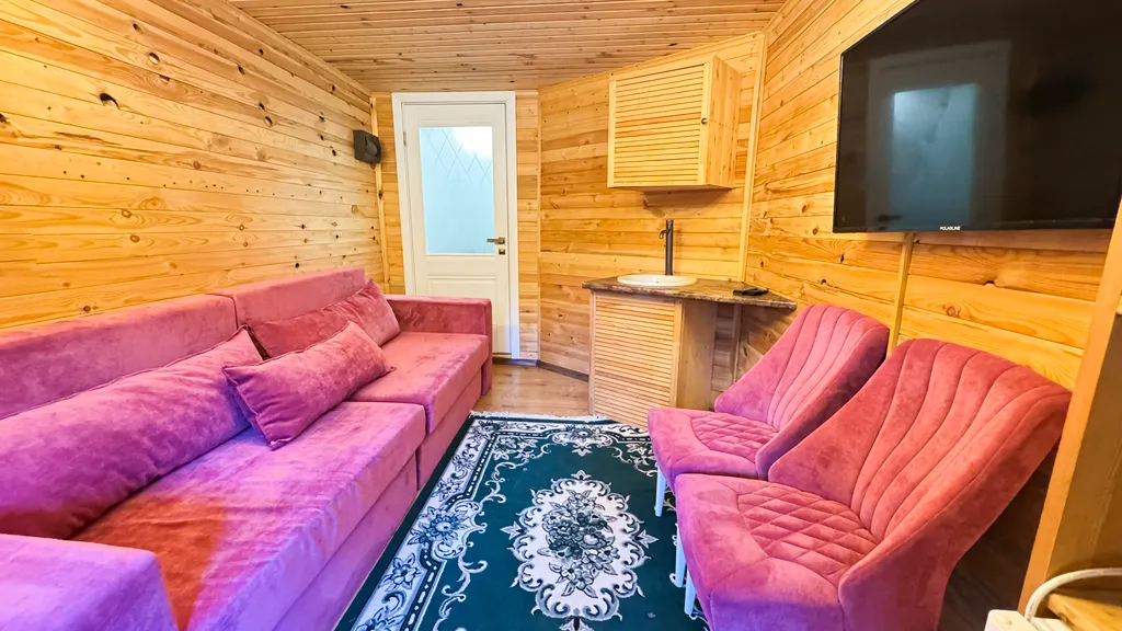 Апартаменты с мини-кухней и видом на лес