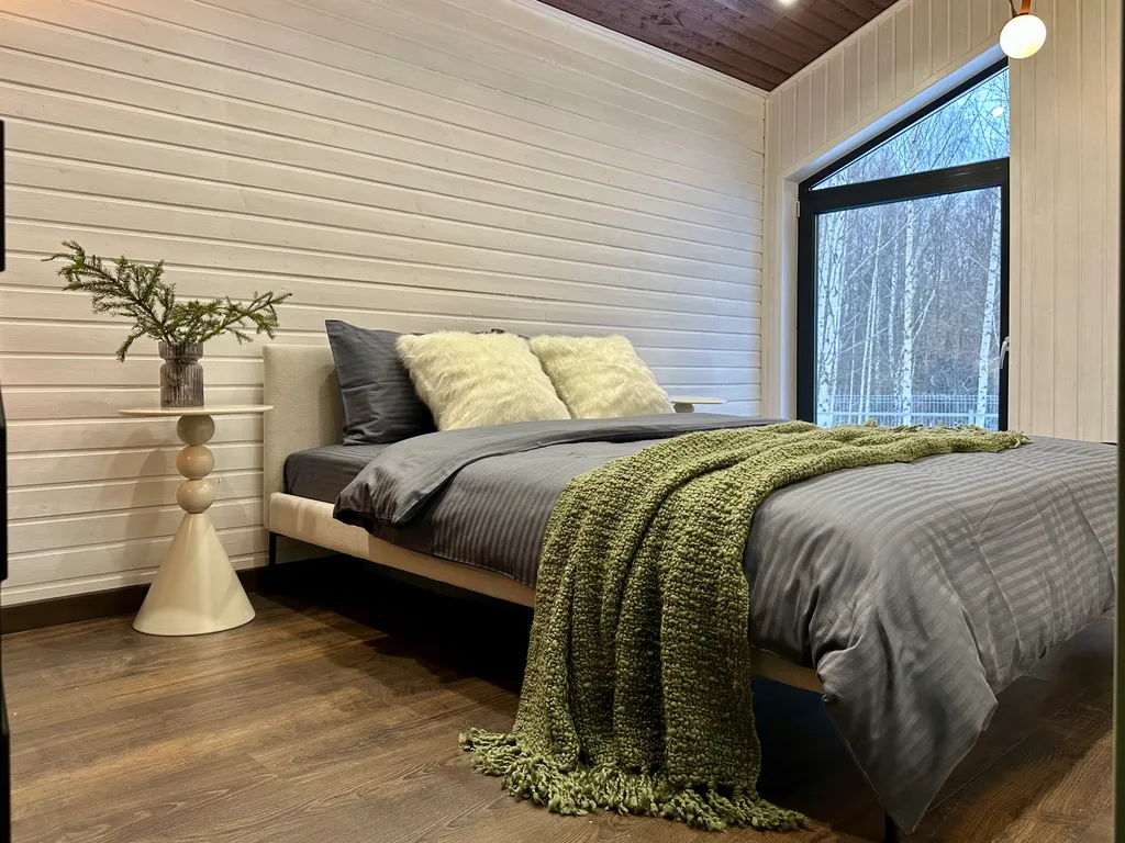 Happy Dacha стильный барнхаус с баней возле Иннополиса