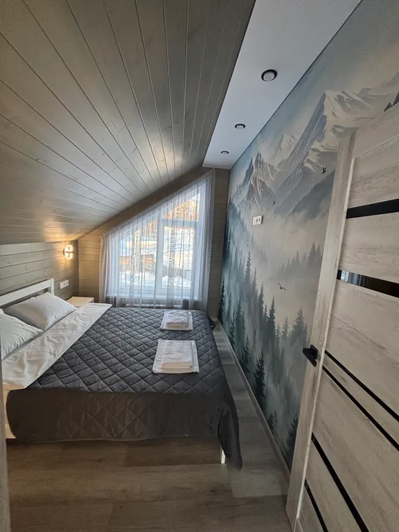 Уютный барнхаус «Тихое место» в живописном Шерегеше