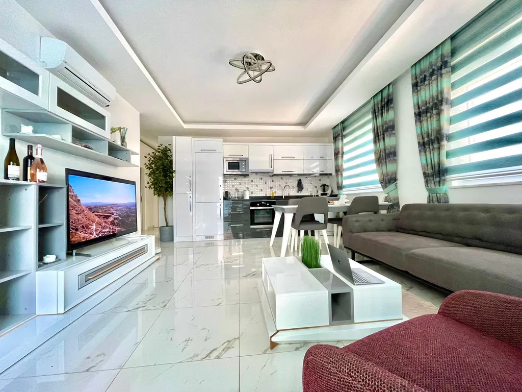 Стильная квартира центре Махмутлара — аренда посуточно в Аланья