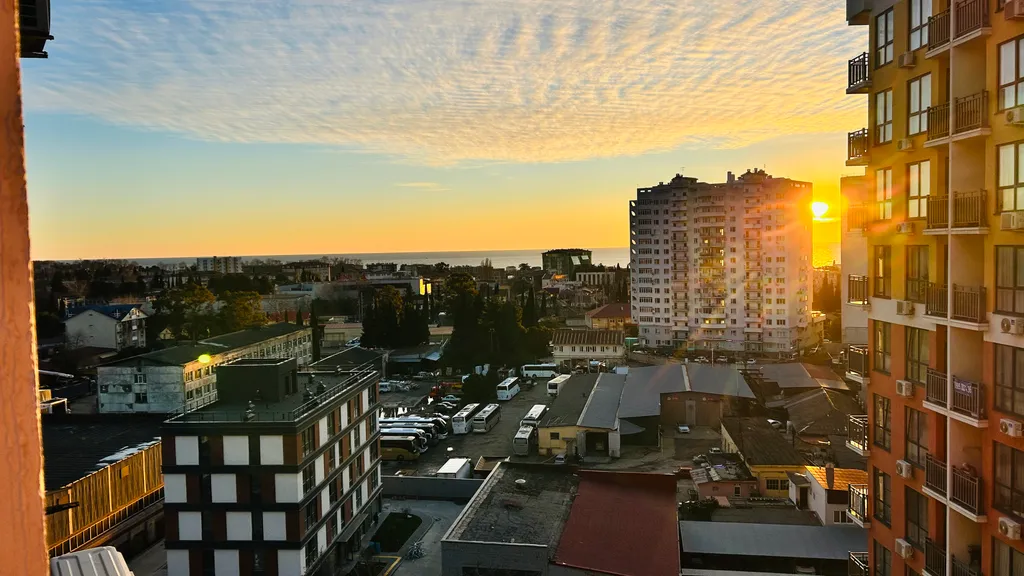 Квартира Уютная квартира-студия с видом на море — Сочи