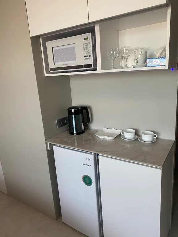 Уютная студия с красивым видом на парк