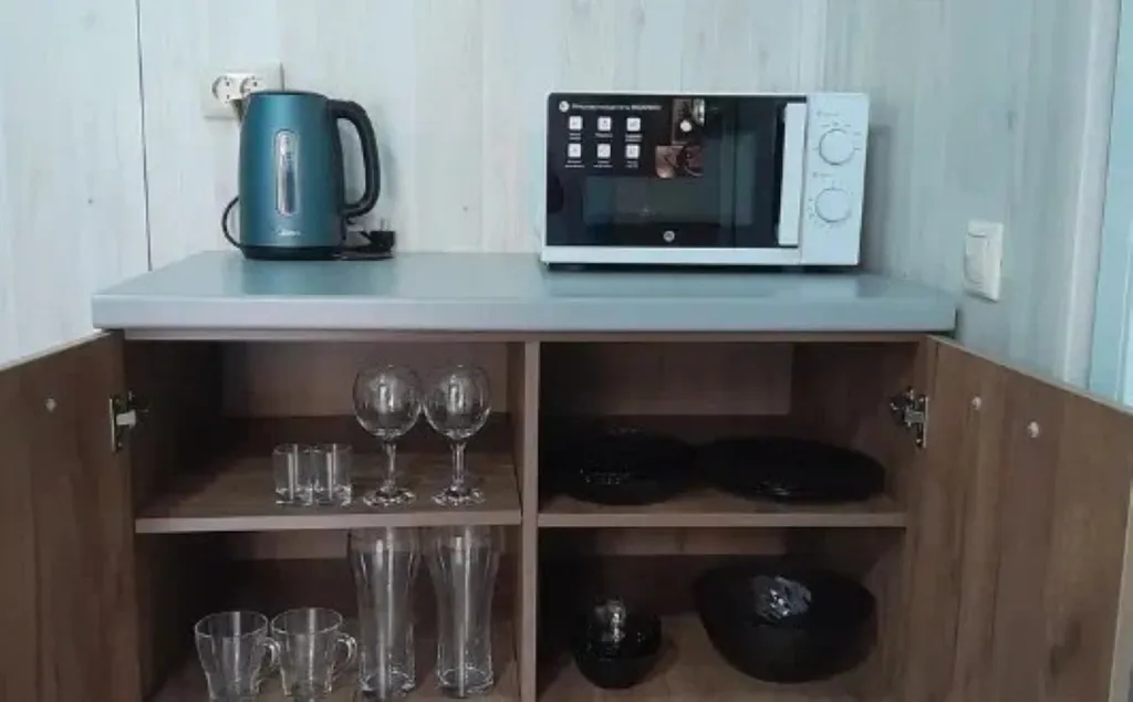 Четырехместный номер с мини-кухней