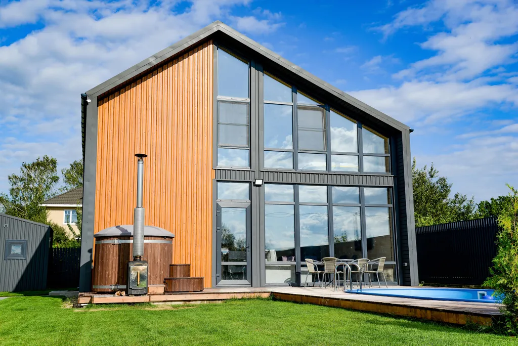 Дом в стиле Барн-хаус