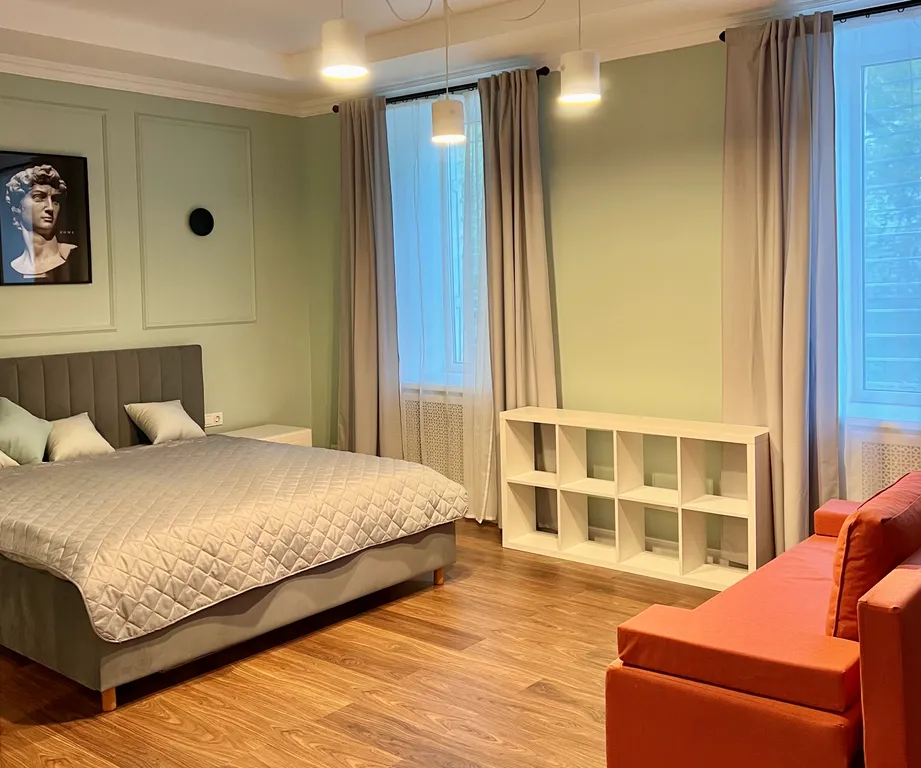 Квартира Anthracite-атмосферная студия в центре Хабаровска — аренда посуточно в Хабаровск