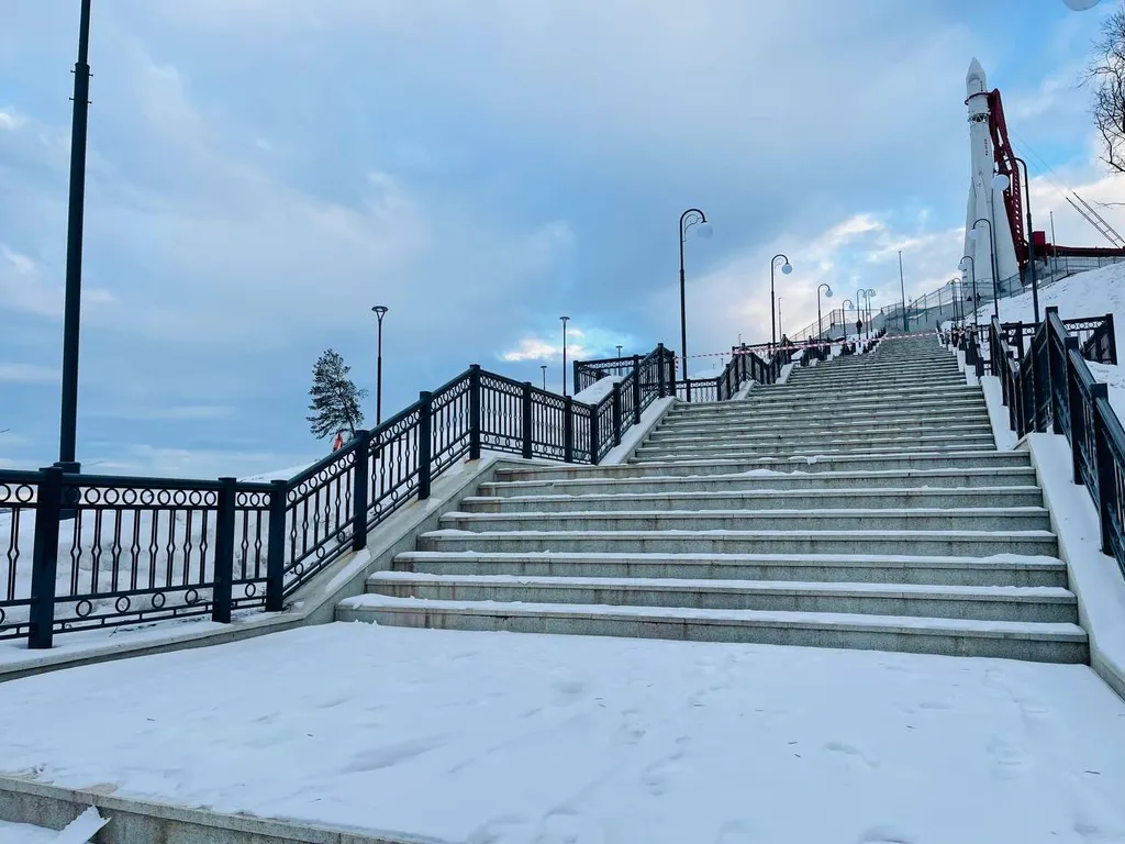 Студия в гостевом доме Сквер Волкова, набережная, центр