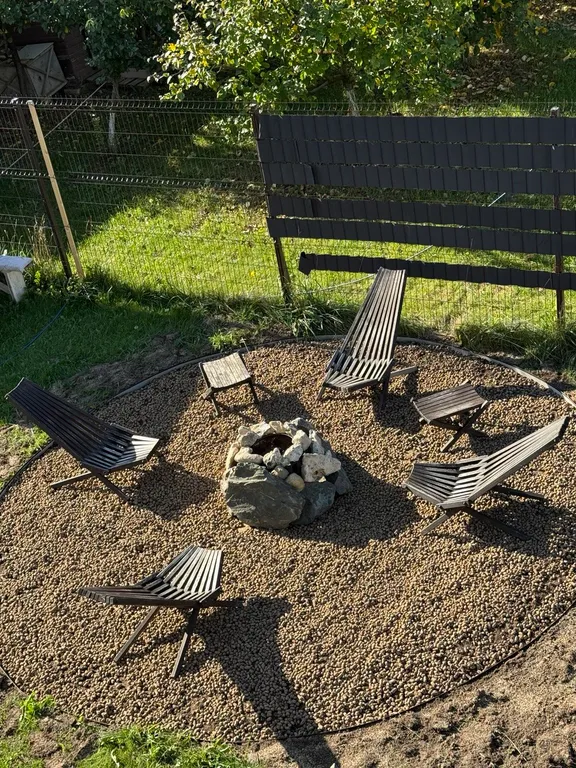 Большой уютный дом с камином