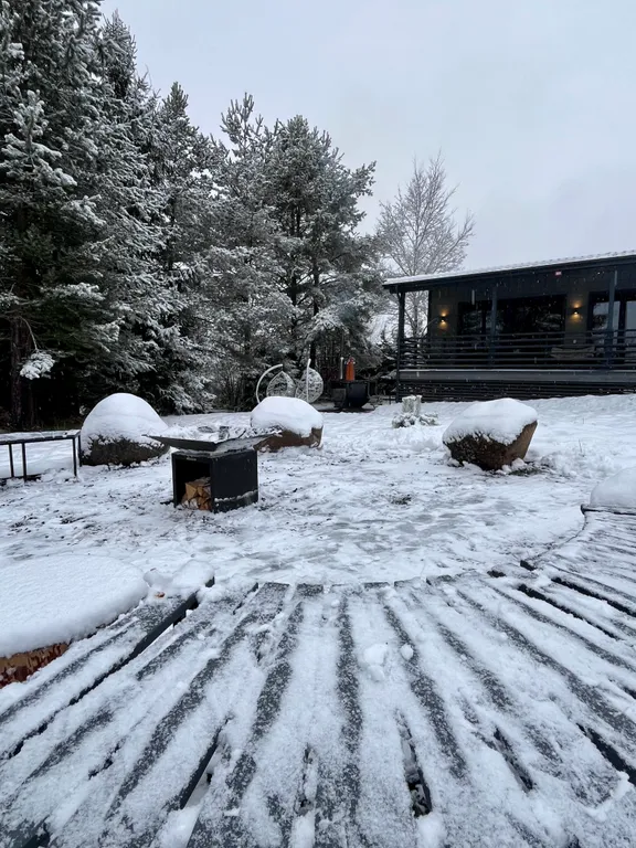 Коттедж вблизи Игоры с банным чаном