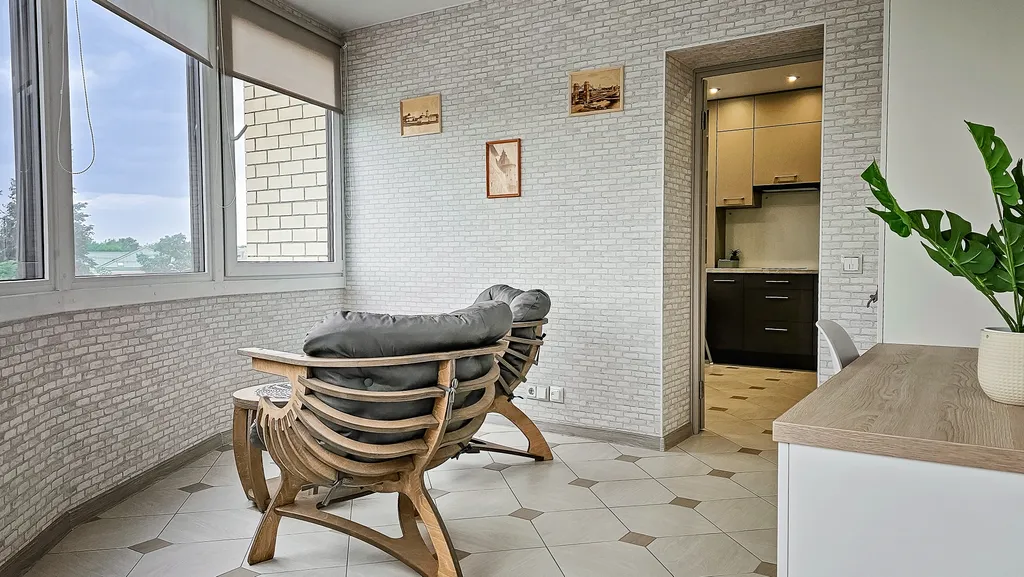 Однокомнатная квартира, нестандартной планировки, в центре города