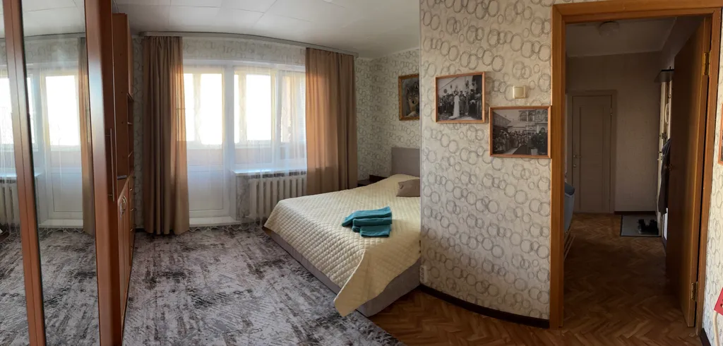 Однокомнатная квартира у озера Лесное