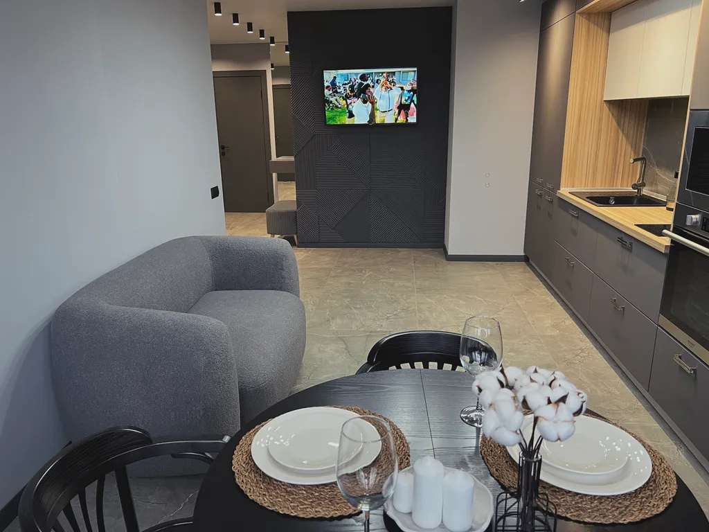 Квартира на новой набережной с видом на Волгу