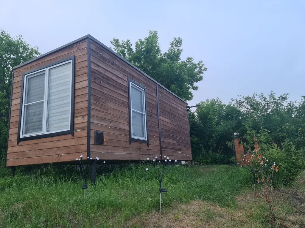 Каркасный домик с видом на озеро Горькое, Щучанский район