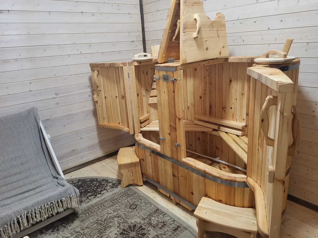 Дизайнерский домик на семейной экоферме в Немцово