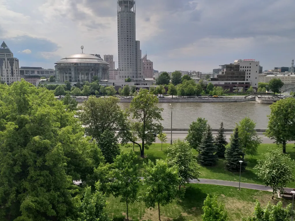 Квартира Квартира Уютная студия с панорамным видом — Москва