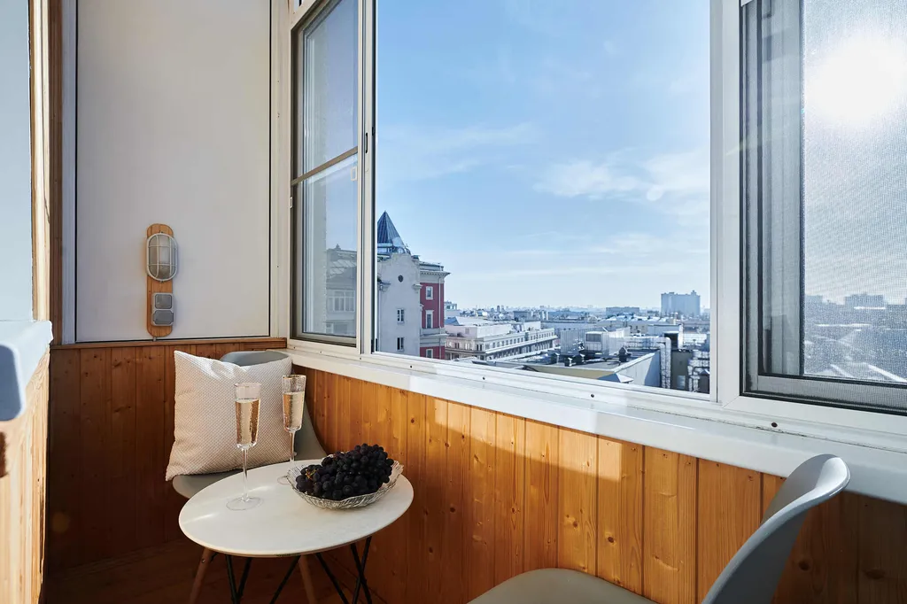 Квартира Квартира Евротрешка с видом на Тверскую — Москва