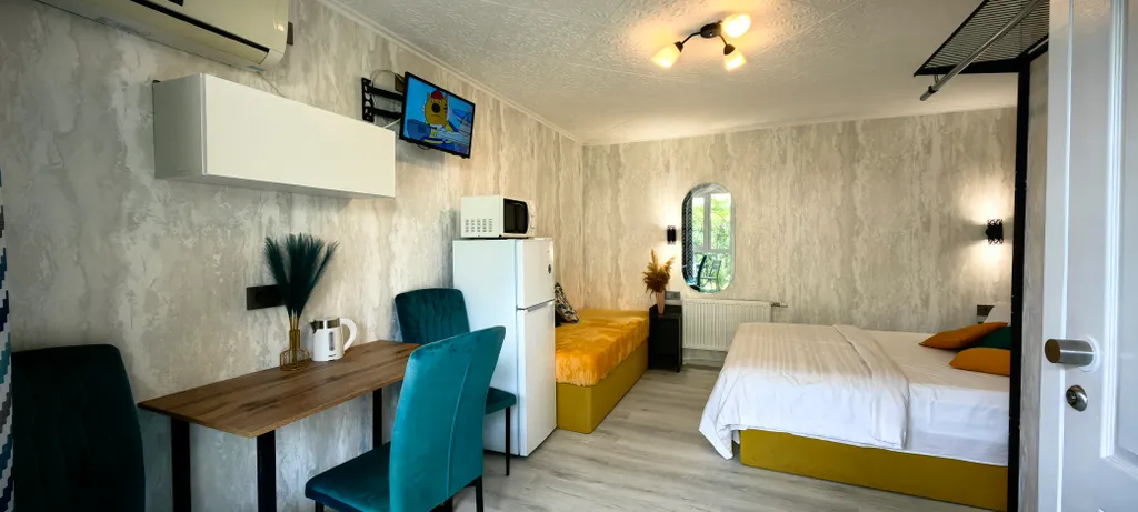 Уютная студия с терассой, отоплением, парковкой