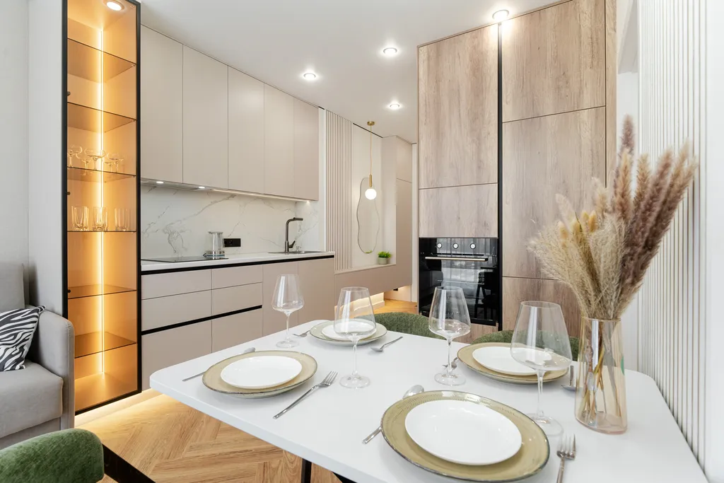 Дизайнерская 1-к квартира с проектором G-Drive Арена