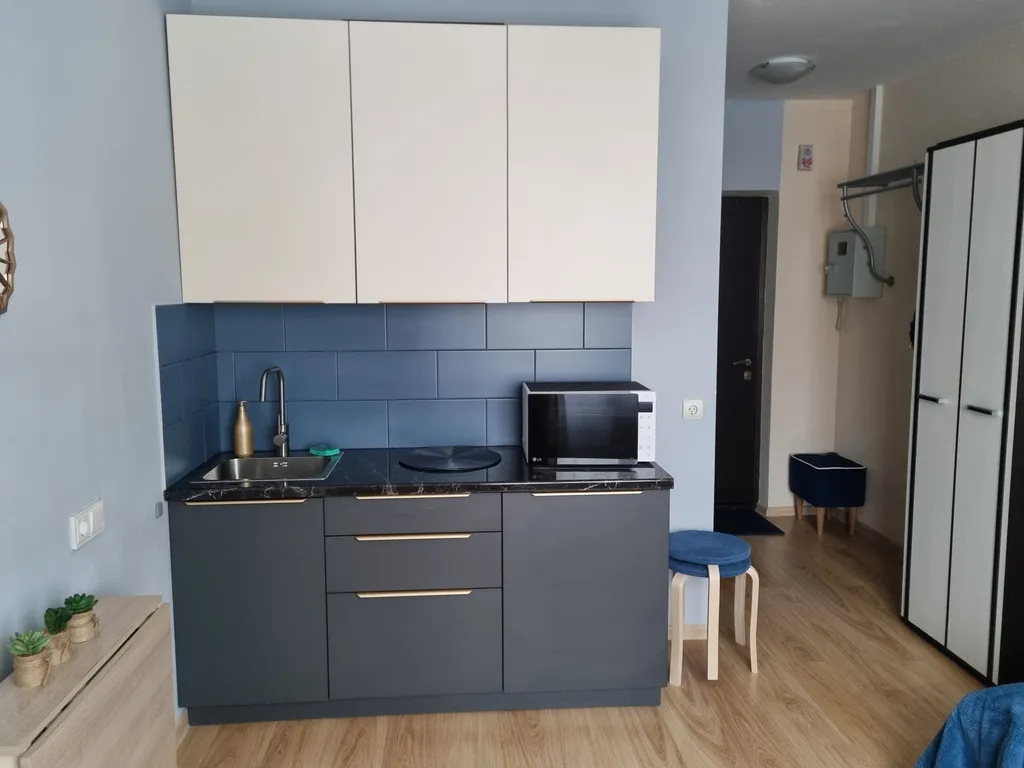 Уютная студия в ЖК Бурнаковский