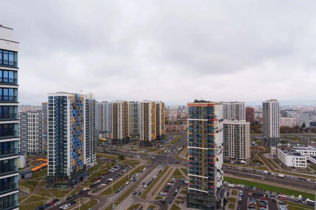 Квартира Комфортная квартира-студия с панорамным видом — Минск